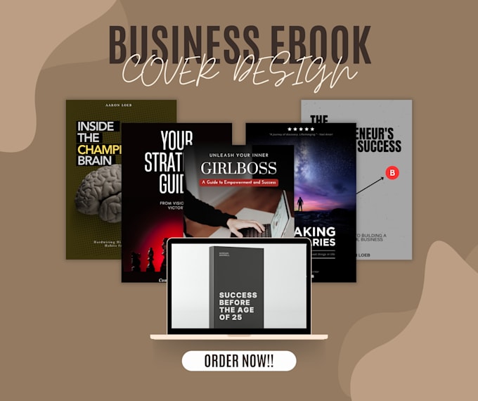 Bestseller - design ebook with cover for your business or entrepreneurship guide, ebook cover