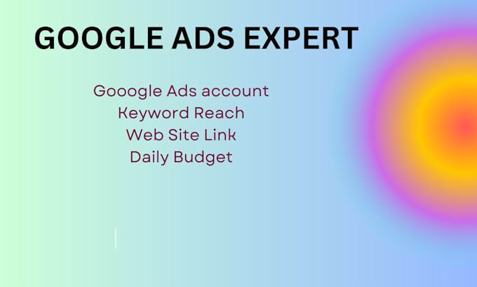 Gig Preview - Setup and manage your google ads campaing and increase sales