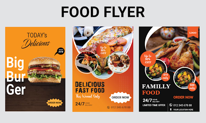 Bestseller - design unique food menu, restaurant menu and poster