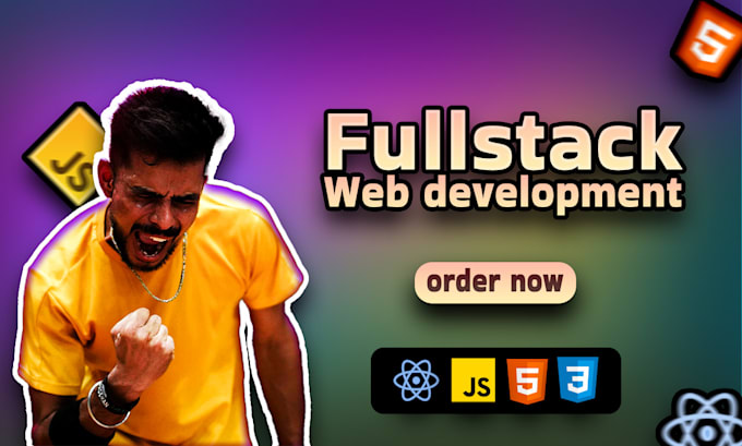 Gig Preview - Do website development, build custom website design as fullstack web developer