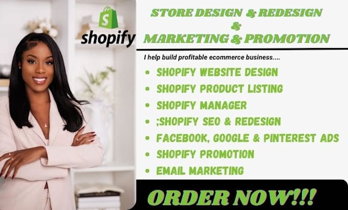 Gig Preview - Boost shopify sales, complete shopify marketing, shopify store promotion