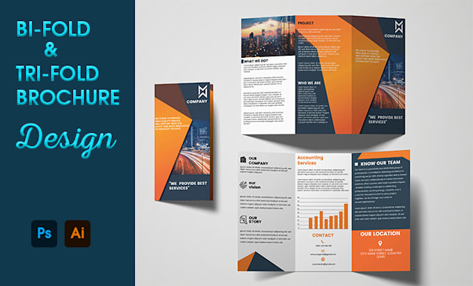 Gig Preview - Design bifold and trifold brochure