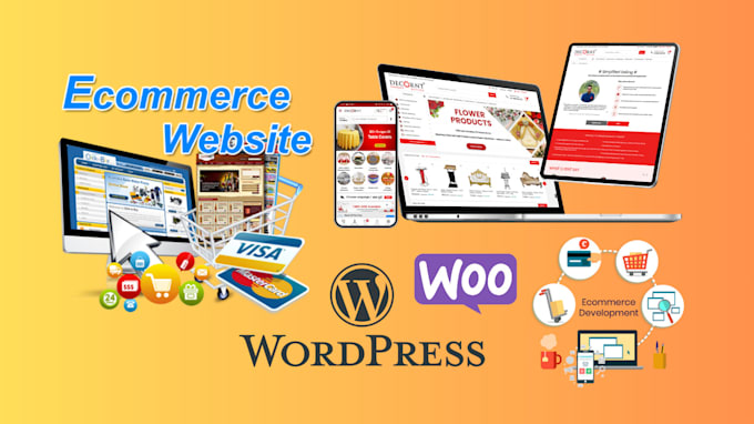 Gig Preview - Build ecommerc website with wordpress woocommerce