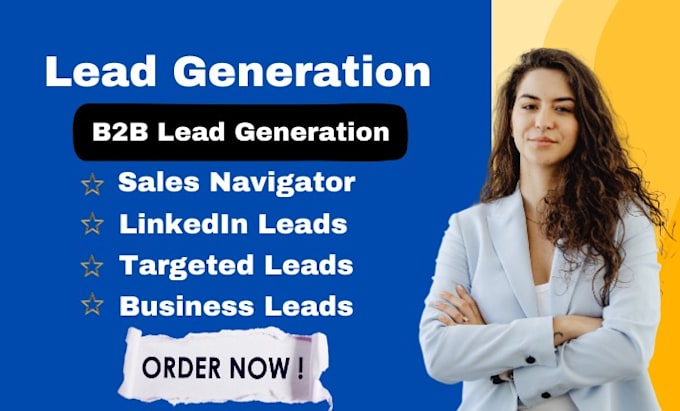 Gig Preview - Provide targeted b2b lead generation