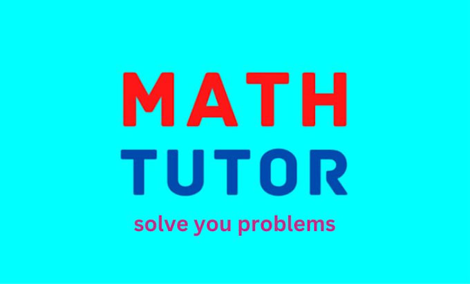 Gig Preview - Be online math tutor for kids for all grades