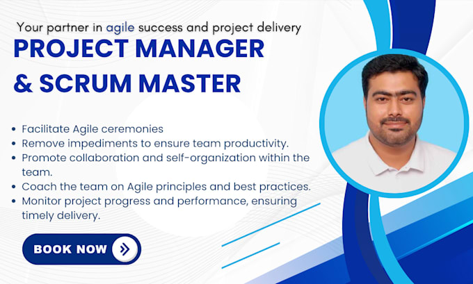 Gig Preview - Be your scrum master and project manager to streamline your workflow