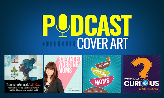 Bestseller - create an eye catching podcast cover design