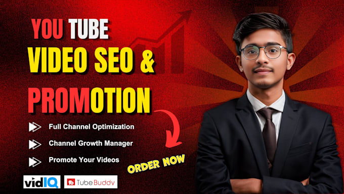 Bestseller - optimize your youtube video SEO for top ranking and organic channel growth