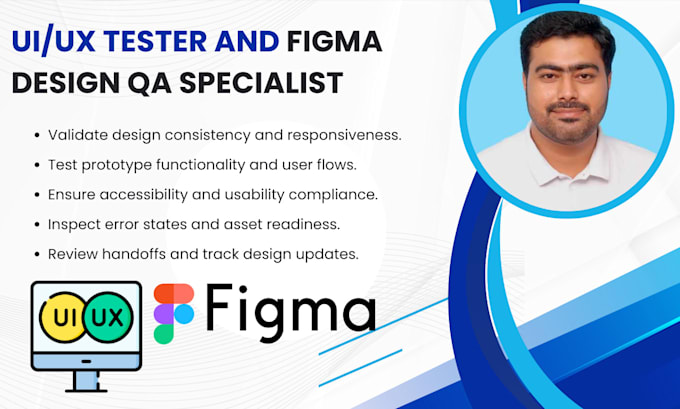 Gig Preview - Test your figma and UI UX designs to enhance user experience