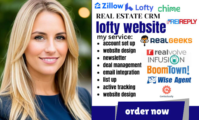 Gig Preview - Professionally set up an idx mls website optimize lofty CRM