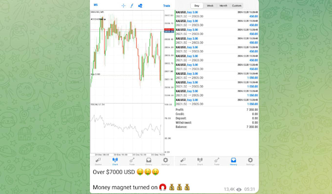 Gig Preview - Give forex ea, hft trading bot, gold ea, forex trading bot, forex ea robot, hft