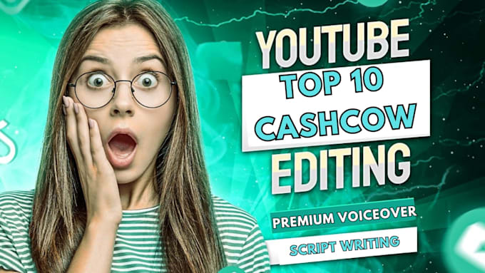 Bestseller - create top 10 cash cow videos and faceless cash cow videos for youtube