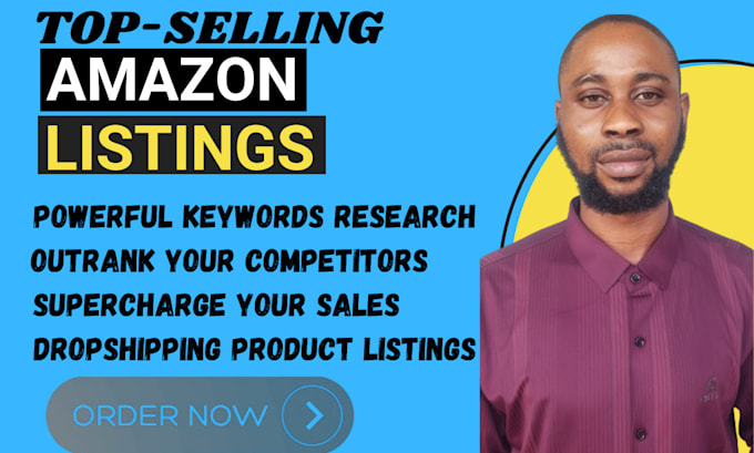 Gig Preview - Create amazon fba product listing write powerful SEO amazon product listing