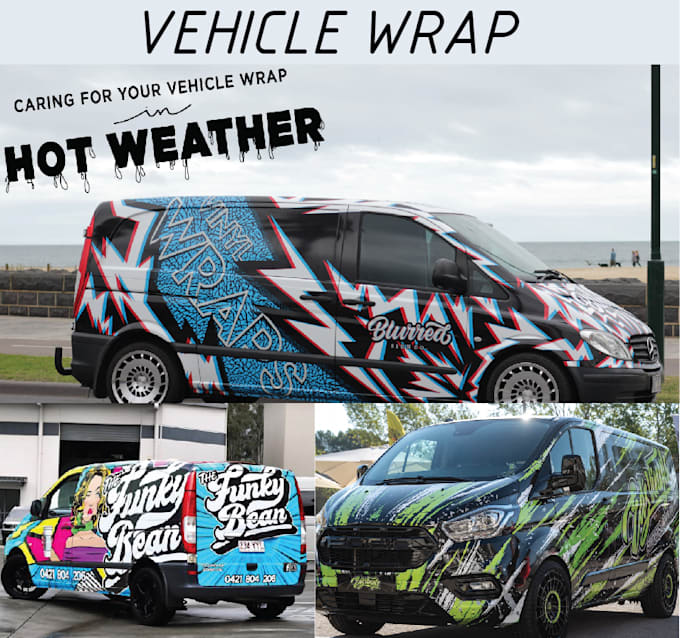 Gig Preview - Create truck wrap design, food truck wrap, vehicle wrap and car wrap design