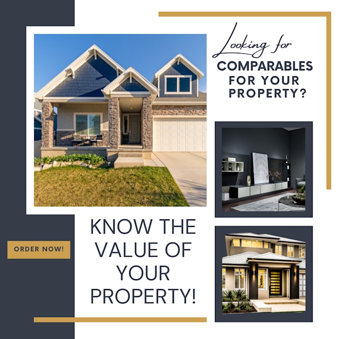 Gig Preview - Find comparables for your subject property