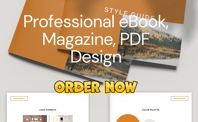 Gig Preview - Design ebooks, magazines, brochures, and PDF layouts in adobe indesign