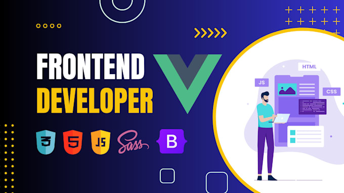 Bestseller - be your front end web developer using HTML, CSS, react js, and bootstrap