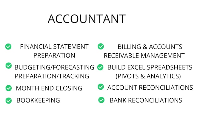 Gig Preview - Do bookkeeping, reporting, budget, reconciliation, tally