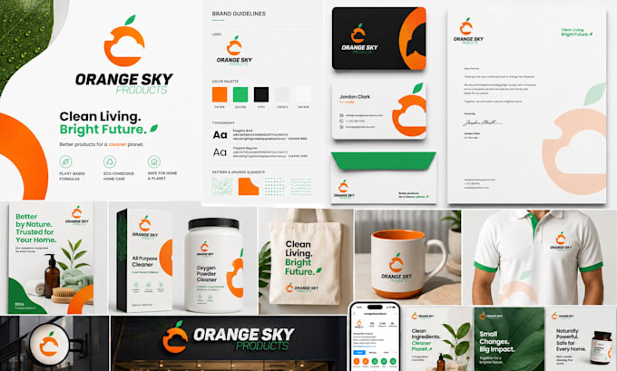 Complete Visual Identity & Brand Kits