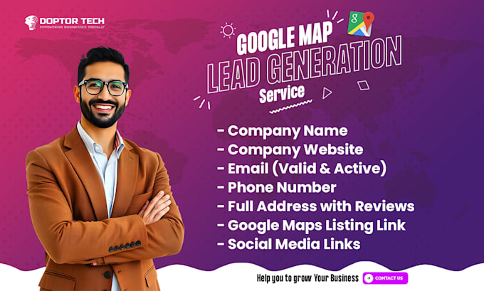 Bestseller - provide google map lead generation and data scraping services