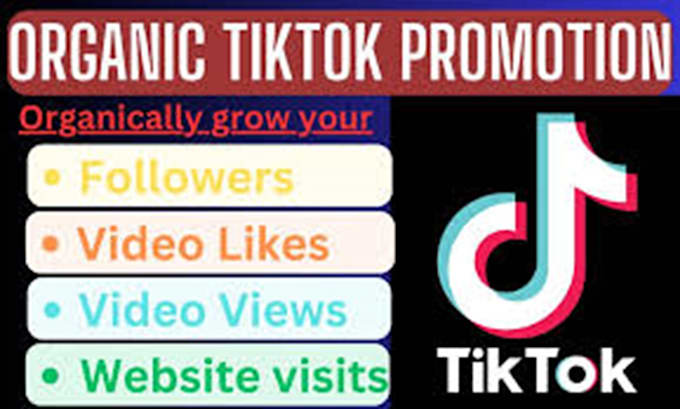 Gig Preview - Grow and promote your tiktok or instagram account organically