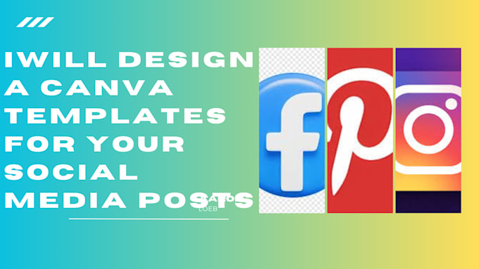 Gig Preview - Design a canva templates for your social media posts