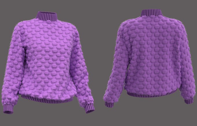 Gig Preview - 3d garment animation 3d fashion animation 3d garment design