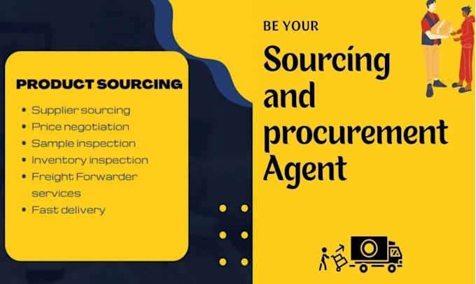 Gig Preview - Be your sourcing and procurement agent in china