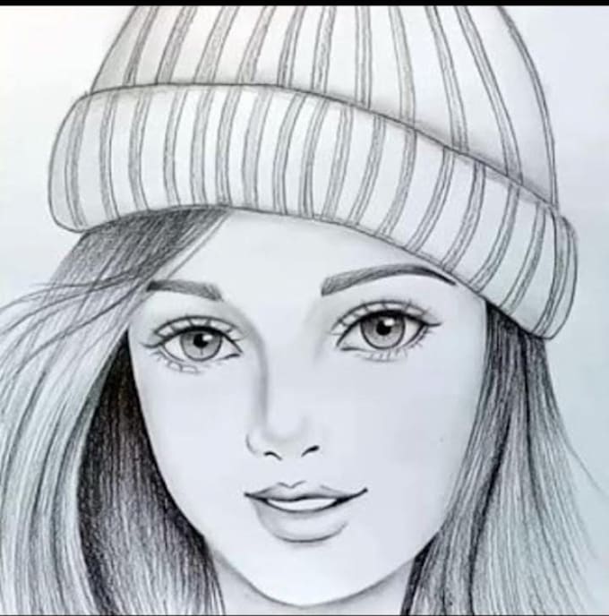 Gig Preview - Create custom pencil sketch of your portrait or loved ones