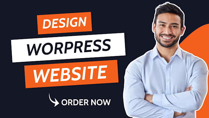 Gig Preview - Design and develop a wordpress website for your business