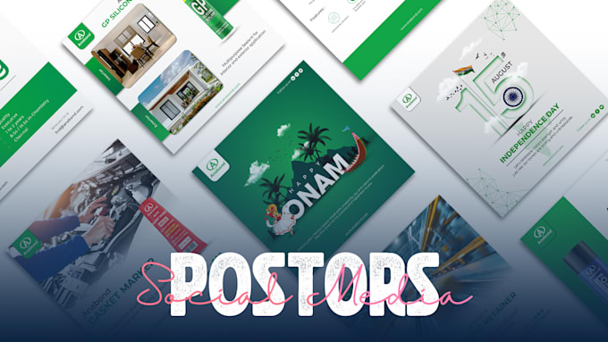 Gig Preview - Do creative and attractive social media posters designs