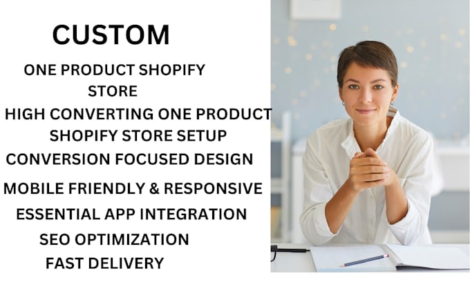 Bestseller - create a branded one product shopify dropshipping store