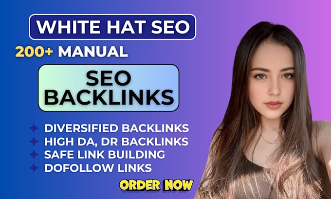 Gig Preview - Do white hat high quality seo backlinks for google ranking