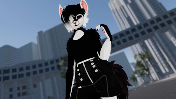 Bestseller - create  furry avatars vrchat avatar fursona model furry nsfw vrc character anime