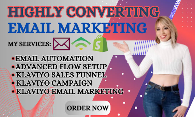 Gig Preview - Setup klaviyo email marketing flows, shopify marketing, klaviyo email automation