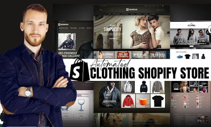 Bestseller - design custom shopify clothing store shopify clothing website street wears store