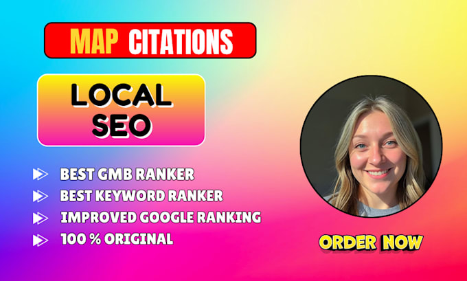 Gig Preview - Do google maps citations for ranking gmb and local SEO