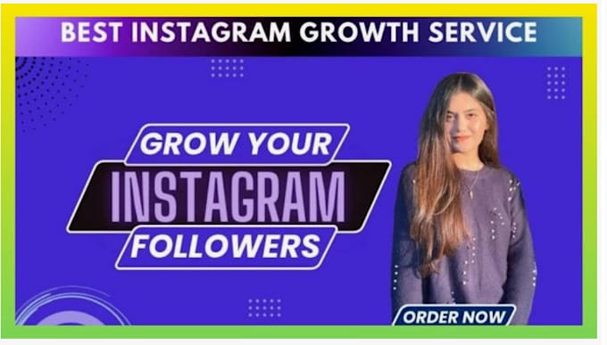 Gig Preview - Promote, manage and grow your instagram account promotion, follower organically