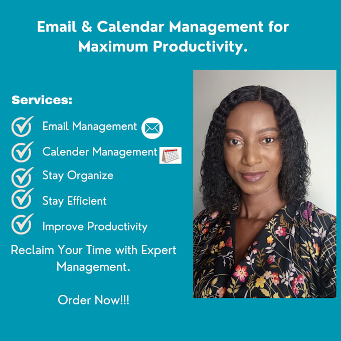 Gig Preview - Manage your email and calendar for maximum productivity