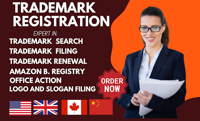 Gig Preview - Do a trademark filing registration in USA as a licensed trademark attorney