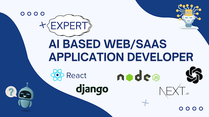 Gig Preview - Create an ai based web application using react, django, node, typescript