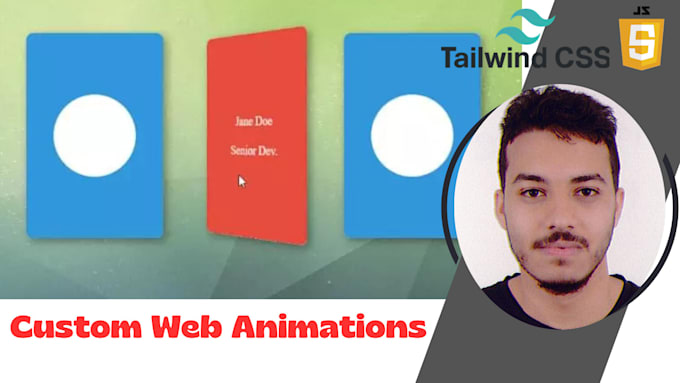 Gig Preview - Create stunning custom web animations using CSS and javascript