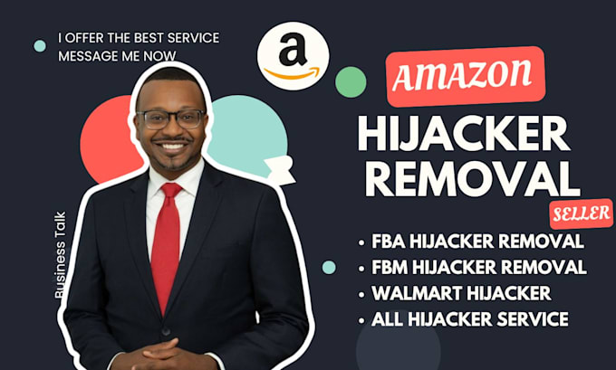 Gig Preview - Remove amazon walmart hijackers from amazon listing amazon hijacker removal