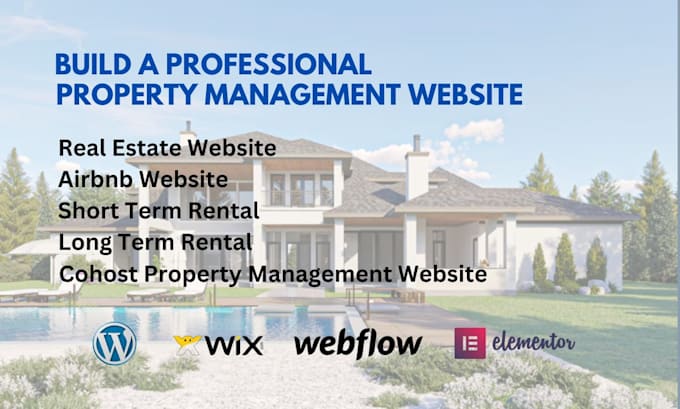 Gig Preview - Build property management, vacation rental, airbnb, hotel booking website