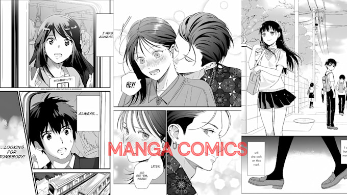 Gig Preview - Be your manga comic book artist for manga pages, manga comics, anime manga nsfw