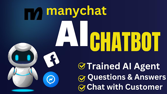 Bestseller - build  ai chatbot for social media platforms with manychat