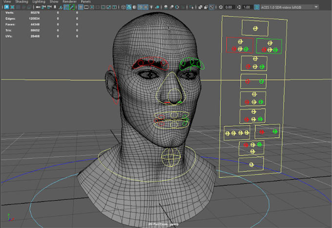 Gig Preview - Do character rigging 3d facial rigging in cinema4d maya and blender