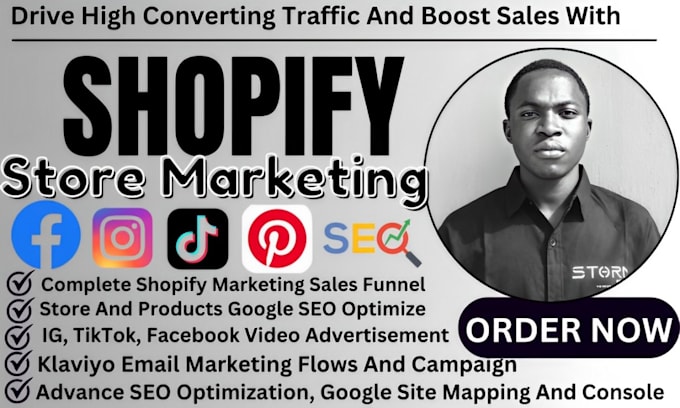 Bestseller - do shopify marketing, dropshipping marketing to boost sales, promote shopify ads