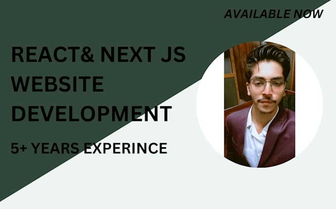 Gig Preview - Create fast react, next js website development