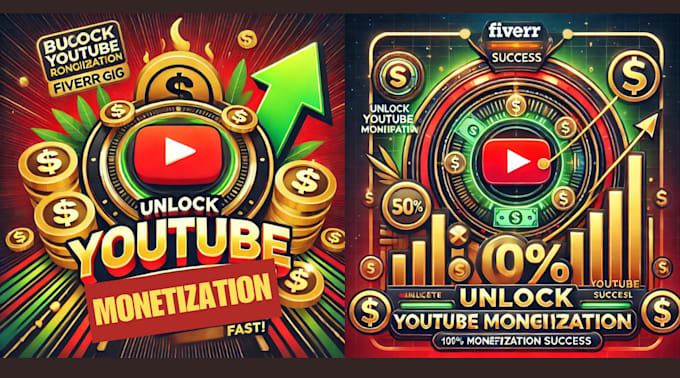 Gig Preview - Do expert youtube monetization strategies to boost your channel revenue